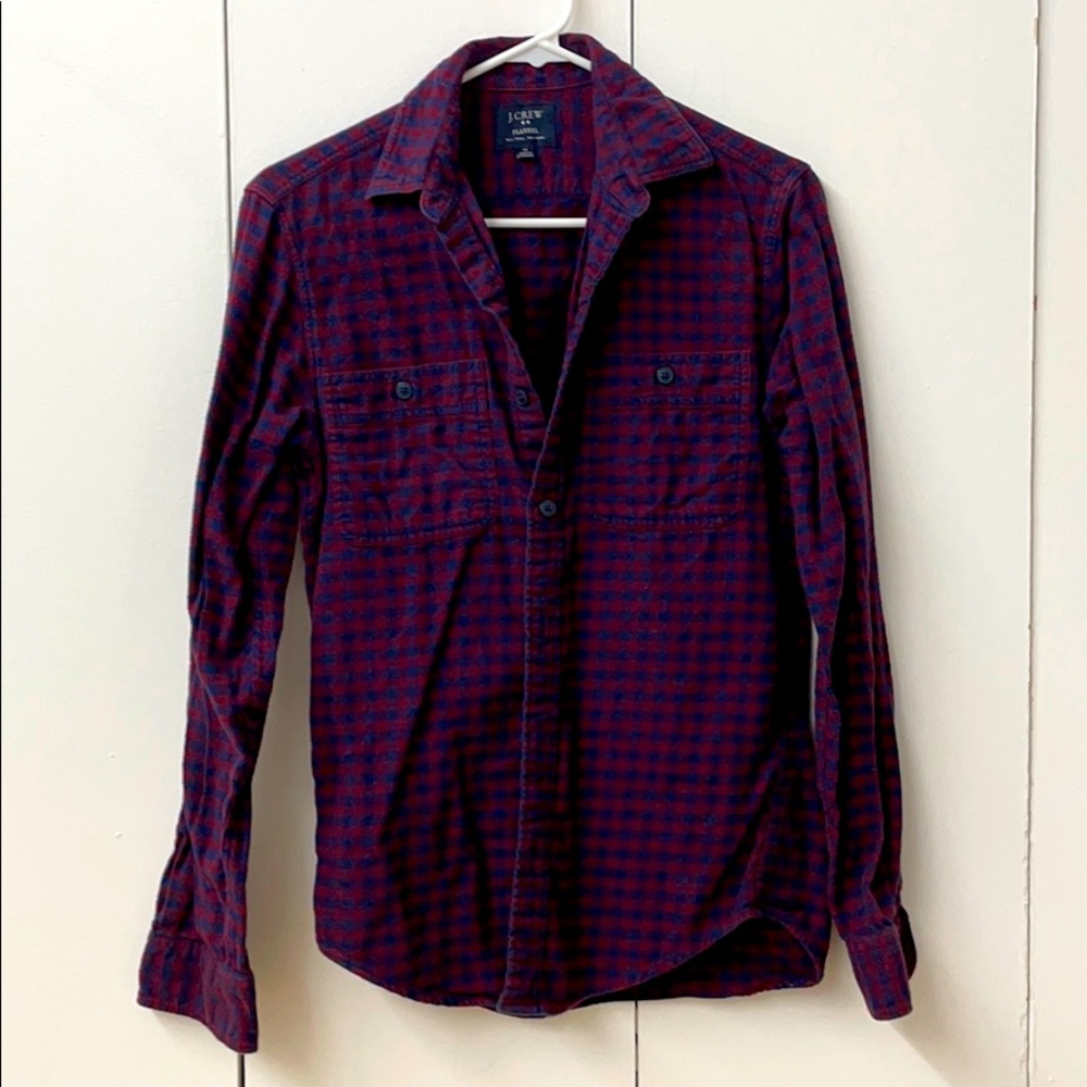 J.CREW Men’s xs flannel